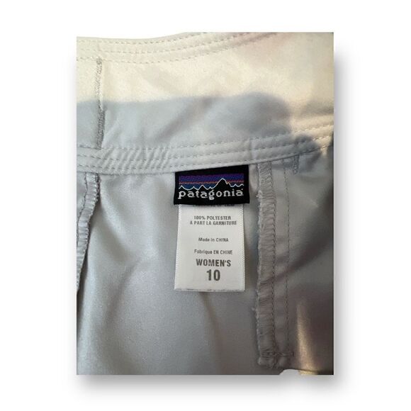 Patagonia Kokawe Light Gray Pants Capri Size 10 - Picture 11 of 11